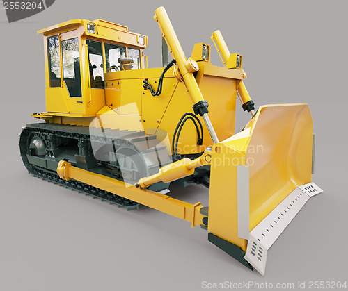 Image of Heavy crawler bulldozer 