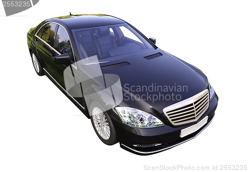 Image of Modern luxury executive car