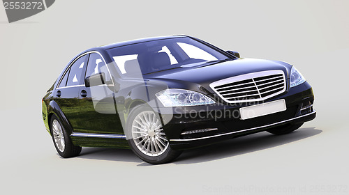 Image of Modern luxury executive car