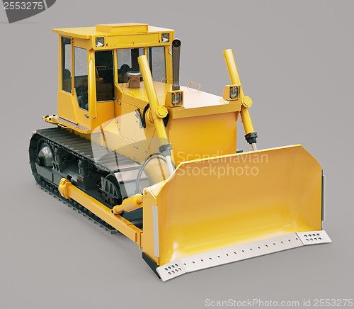 Image of Heavy crawler bulldozer 