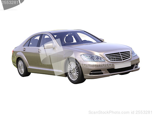 Image of Modern luxury executive car