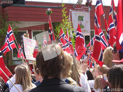 Image of Norwegian flags