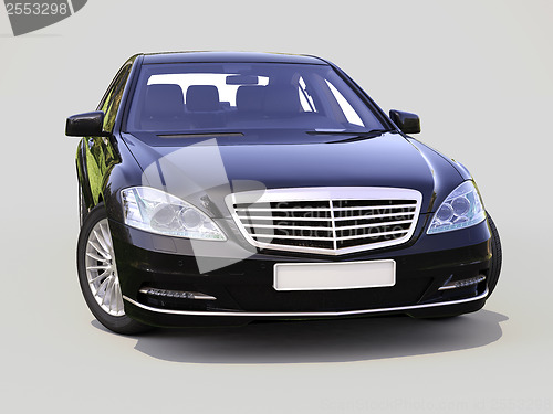 Image of Modern luxury executive car