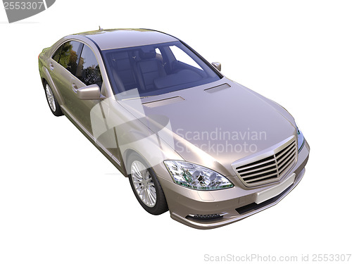 Image of Modern luxury executive car