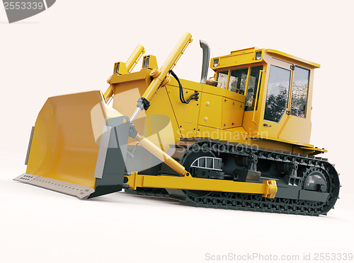 Image of Heavy crawler bulldozer 