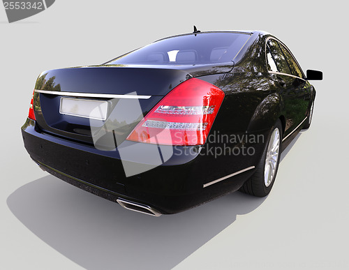 Image of Modern luxury executive car