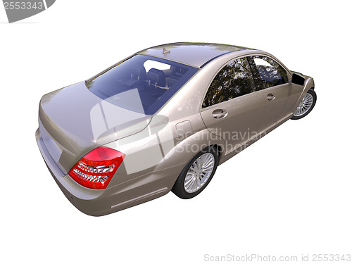 Image of Modern luxury executive car