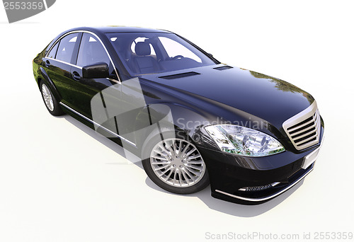 Image of Modern luxury executive car