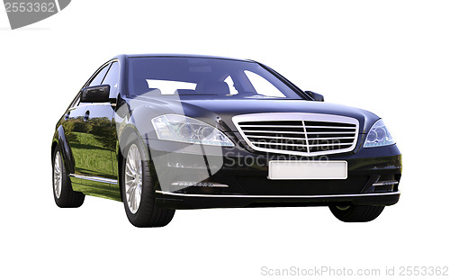 Image of Modern luxury executive car