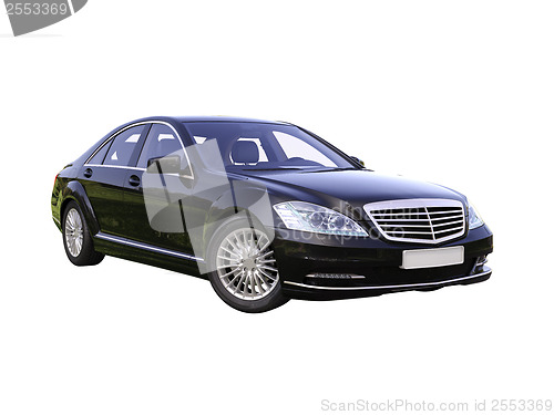 Image of Modern luxury executive car