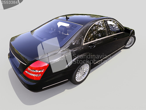 Image of Modern luxury executive car