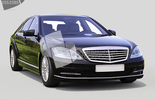 Image of Modern luxury executive car