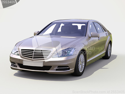 Image of Modern luxury executive car