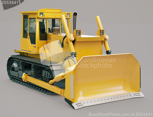 Image of Heavy crawler bulldozer 