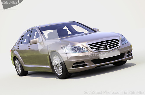 Image of Modern luxury executive car