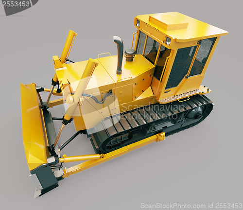 Image of Heavy crawler bulldozer 