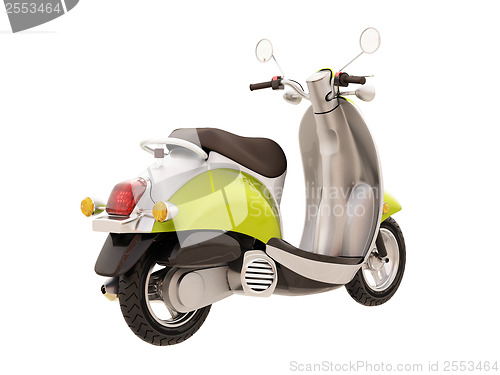 Image of Classic scooter isolated