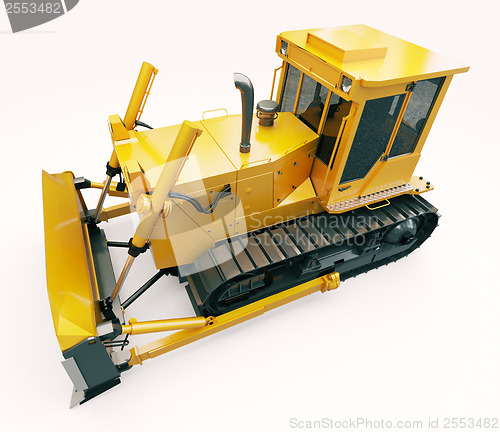 Image of Heavy crawler bulldozer 