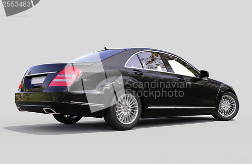 Image of Modern luxury executive car