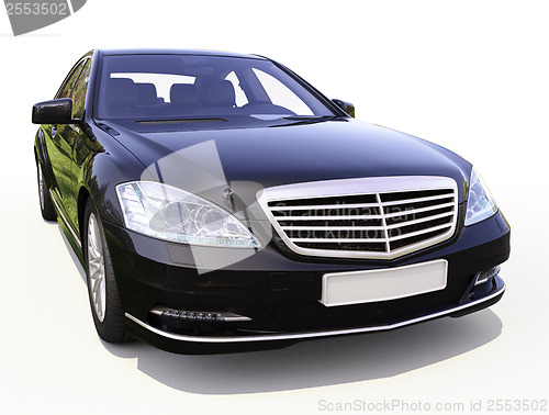 Image of Modern luxury executive car