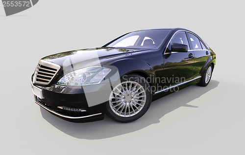 Image of Modern luxury executive car