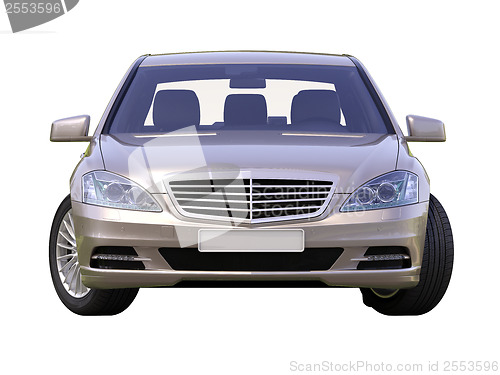 Image of Modern luxury executive car