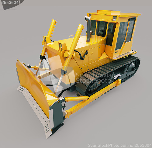 Image of Heavy crawler bulldozer 