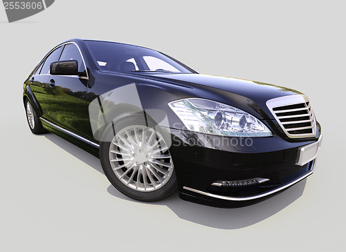 Image of Modern luxury executive car