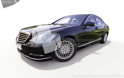 Image of Modern luxury executive car