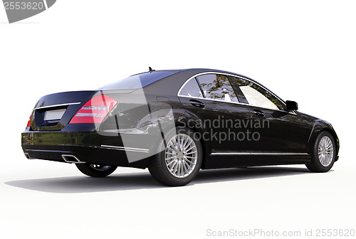 Image of Modern luxury executive car