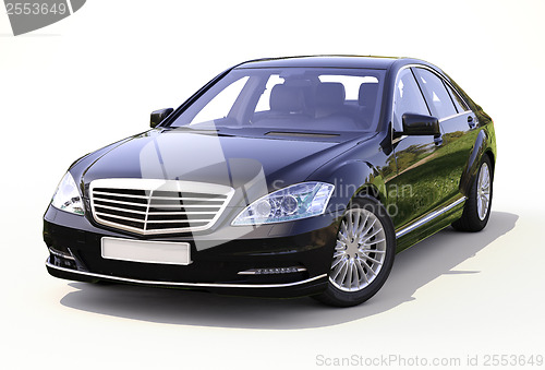 Image of Modern luxury executive car