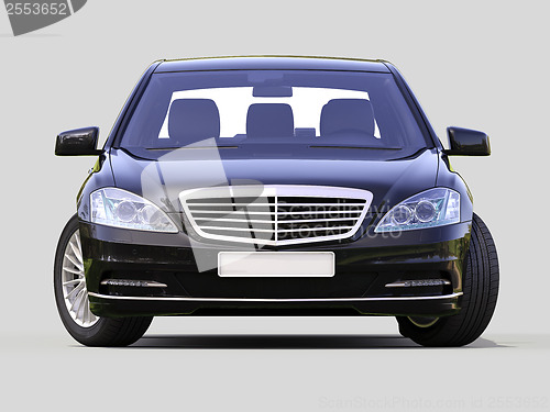 Image of Modern luxury executive car