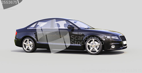 Image of Modern luxury car