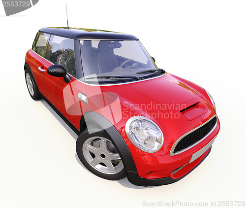 Image of Modern compact car