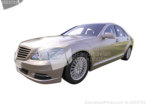 Image of Modern luxury executive car