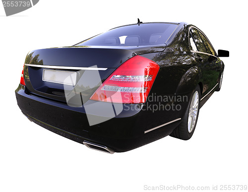 Image of Modern luxury executive car