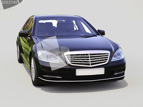 Image of Modern luxury executive car