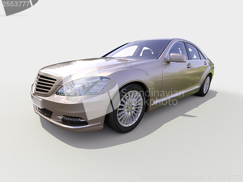 Image of Modern luxury executive car