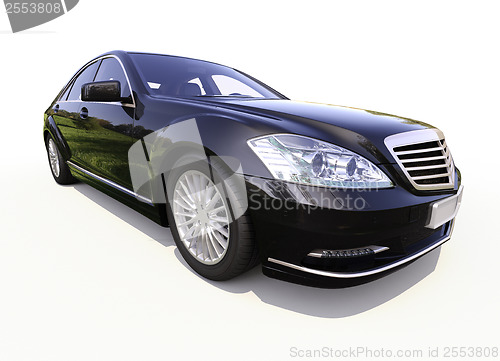 Image of Modern luxury executive car