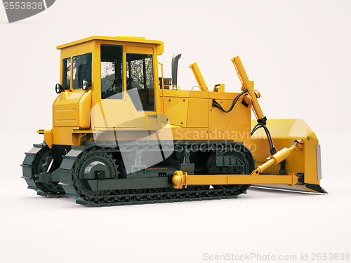 Image of Heavy crawler bulldozer 