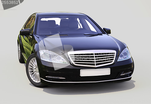 Image of Modern luxury executive car