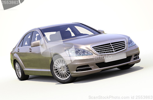 Image of Modern luxury executive car