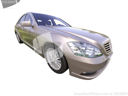 Image of Modern luxury executive car