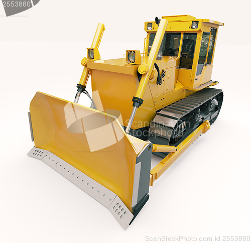 Image of Heavy crawler bulldozer 