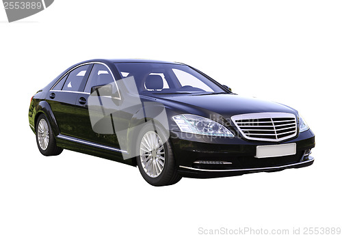 Image of Modern luxury executive car