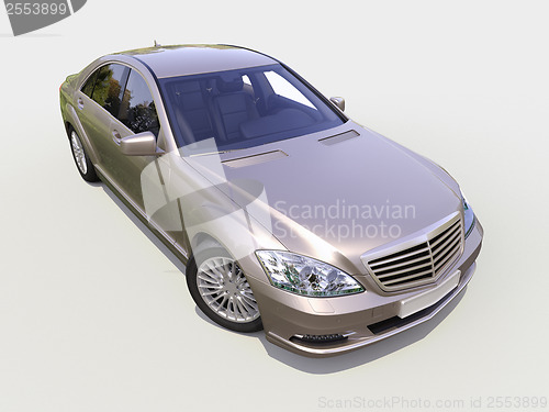 Image of Modern luxury executive car