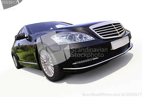 Image of Modern luxury executive car