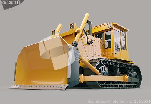 Image of Heavy crawler bulldozer 