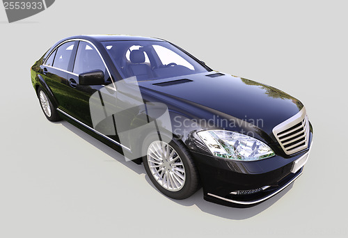 Image of Modern luxury executive car