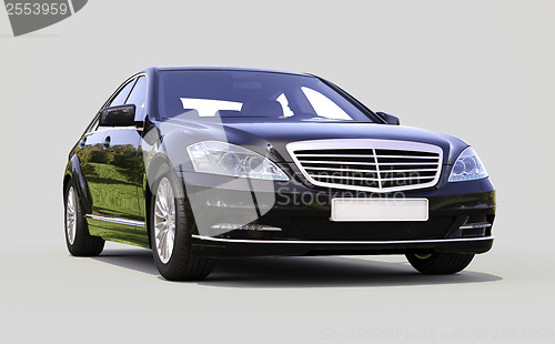 Image of Modern luxury executive car